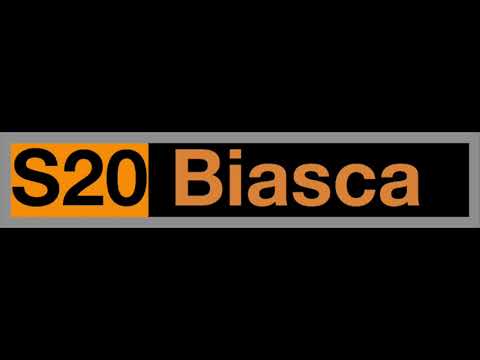 FFS Annuncio / SBB Ansage - S20 Tenero-Bellinzona-Biasca (I D E)