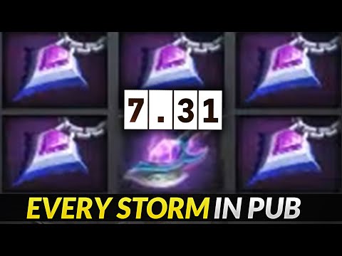 Storm Spirit NEW META EZ Rampage 65% mana cost reduction