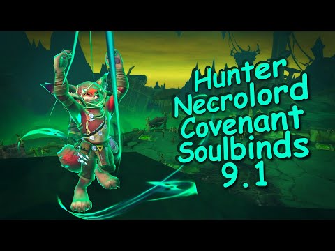 9.1 Covenant Soulbinds | Hunter Class Necrolord Edition