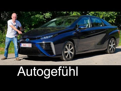 All-new Toyota Mirai FULL REVIEW test driven Fuel Cell car 2017 neu - Autogefühl
