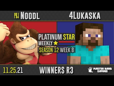 PSW S12:W8 - 4Lukaska (Steve) vs PBJ | Noodl (Donkey Kong) - WR3