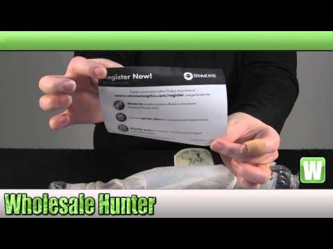 Simmons ProSport Series 6-18x50mm Truplex Reticle Rifle Scope mfg# 510491