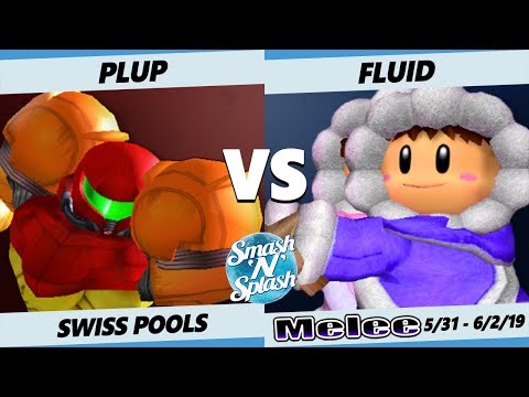 SNS5 SSBM - PG | Plup (Samus) Vs. HtL | Fluid (Ice Climbers) Smash Melee Tournament Pools