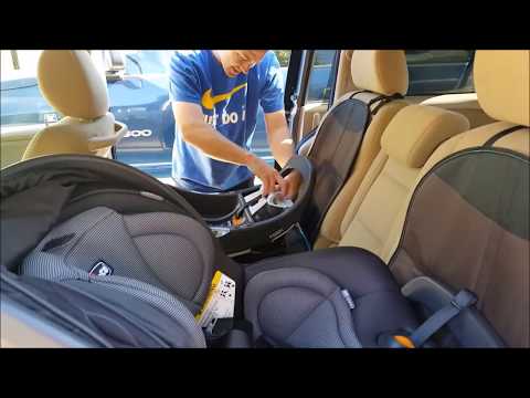 Installing Our Twin Boys Car Seats ! ! Chicco Fit 2