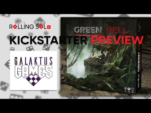 Green Hell: The Board Game | Kickstarter Preview | Game Overview & Gameplay