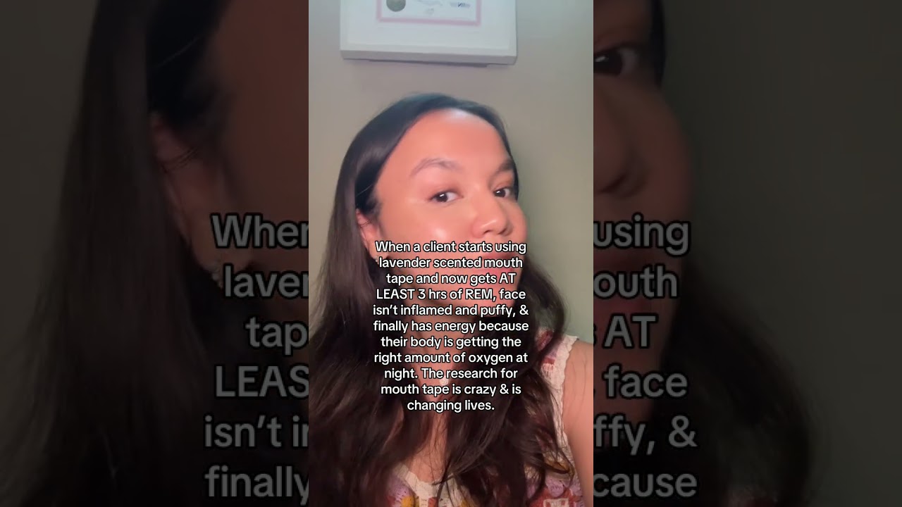Boost sleep & focus with mouth tape! #biohacking