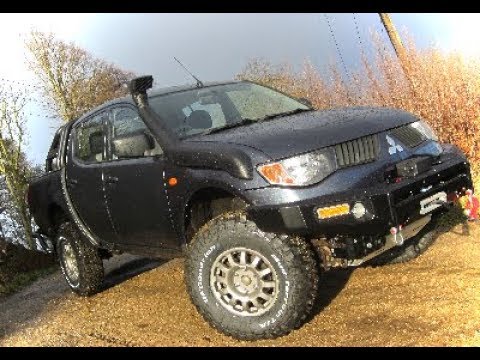Milner Off Road Project B40 L200. Snorkel / Suspension Lift / Skid Plate