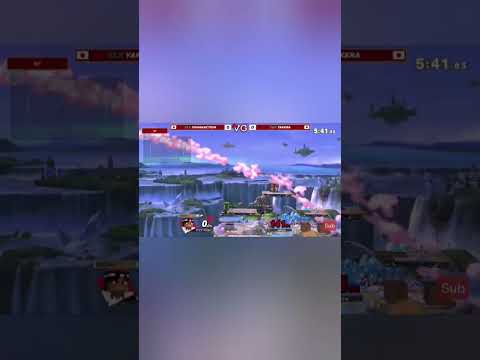 steve 0-death yamanaction vs takera smash ultamate #shorts #smash