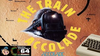 THE TRAIN: ESCAPE TO NORMANDY – Commodore 64 (1987) | Steam-Powered WWII Heist Adventure