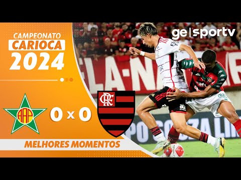 PORTUGUESA 0 X 0 FLAMENGO | MELHORES MOMENTOS | 4ª RODADA CAMPEONATO CARIOCA 2024 | ge.globo