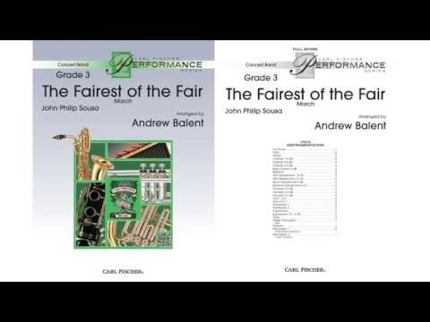 The Fairest of the Fair (CPS178) by John Philip Sousa, Arr. by Andrew Balent