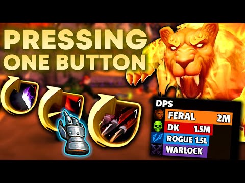 I TOPPED Damage In Arena By Pressing ONE Button