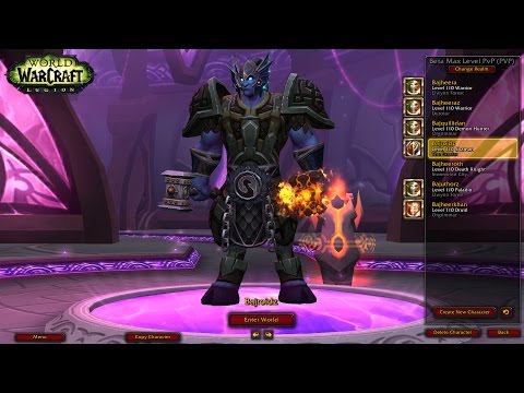 WoW: Legion (Alpha)  - Level 110 Enhancement Shaman BURST Arena - Legion Shaman PvP