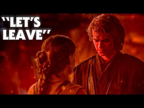 What if Anakin Chose to Run Away With Padme on Mustafar
