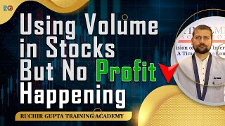 Using Volume in Stocks But No Profit Happening