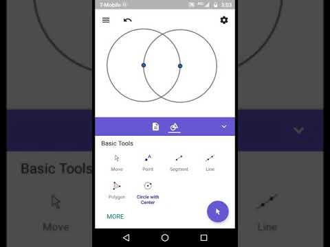 Square roots in the vesica piscis