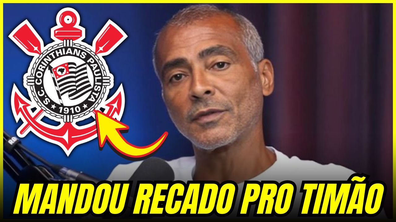 ROMÁRIO SURPREENDE Com DECLARAÇÃO BOMBÁSTICA Sobre o CORINTHIANS | notícias do Corinthians