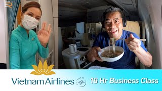 Pho at 35,000 ft - Vietnam Airlines Business Class Review