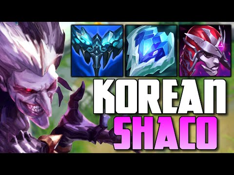 I TRIED THE KOREAN SHACO BUILD!! (IT'S A MEME) - Pink Ward Shaco