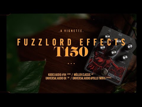 The Fuzzlord Effects T150 is a fantastic Model T preamp | Vignette Demos