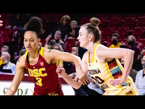 USC vs. Arizona State Women's Basketball Highlights | 2/24/2022