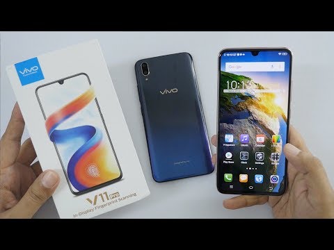 Vivo V11 Pro with In display Fingerprint Unboxing & Overview