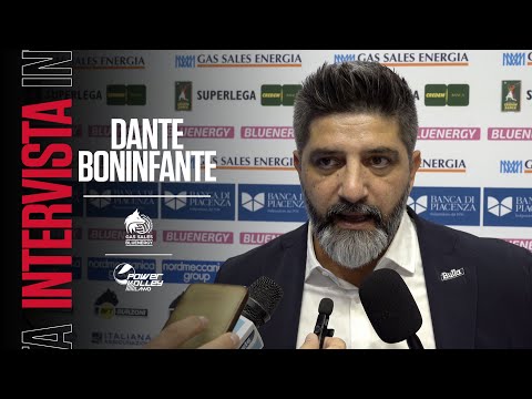 Dante Boninfante's words after Piacenza-Milan | Matchday 2