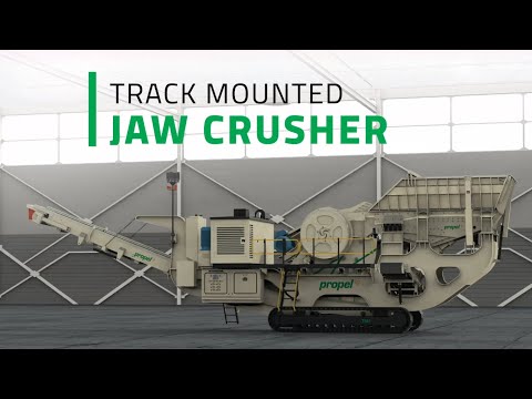 PROPEL | TRACK MOUNTED JAW CRUSHER | ANIMATION VIDEO |SALIENT FEATURES
