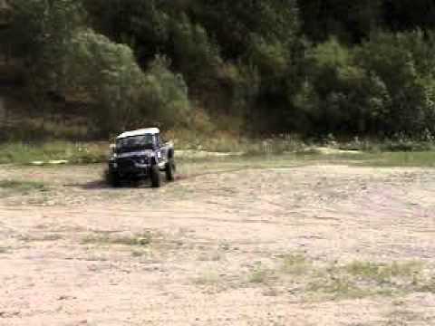 Defender 110 - Suspension Test 2.3 - 2.5" Fox Airshocks