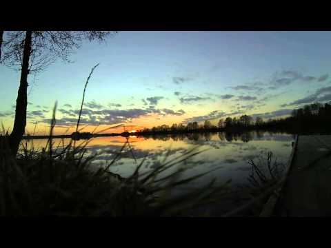 Sonnenuntergang Bahnweiher 2014