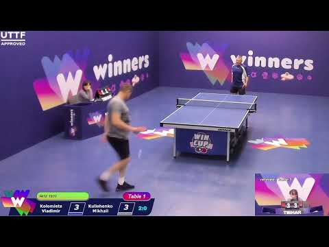 WINners CUP table 1 30.01 Kolomiets Vladimir - Kulishenko Mikhail 11:00