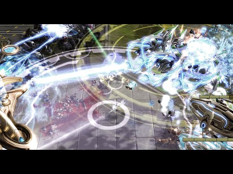 Brave Noob World - 4v4 on Old Estate - StarCraft 2 - 2021