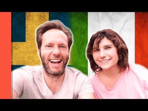 Language Challenge - SWEDISH VS ITALIAN - filmed in central Stockholm