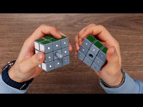 FULL 3D-PRINTED RUBIK'S CUBE WITH MAGNETS