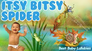♥ Nursery Rhymes Songs To Put A Baby To Sleep Lyrics-Baby Lullaby Lullabies  Itsy Bitsy Spider ♥
