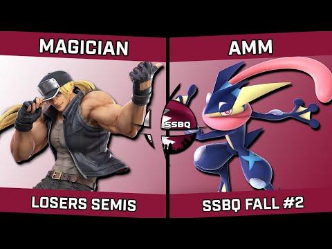 Magician (Terry) vs AMM (Greninja) - SSBQ Fall #2