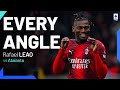 Rafael Leao's Sensational Goal | Every Angle | Milan-Atalanta | Serie A 2023/24