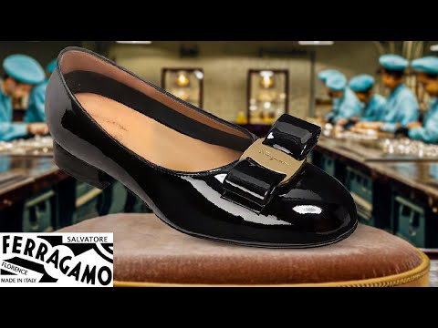 How Salvatore Ferragamo Vara Bow Shoes Are Made