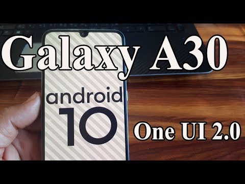 Update Galaxy A30 to Android 10 Official (One UI 2) & Quick Review Video