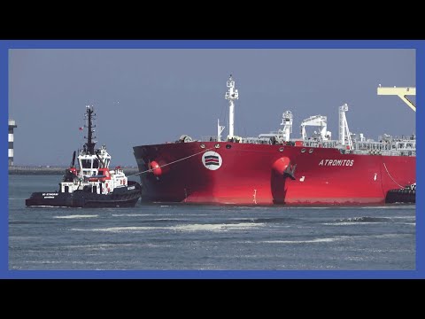 ShipSpotting in Rotterdam, The Netherlands - Part 32 (4K)