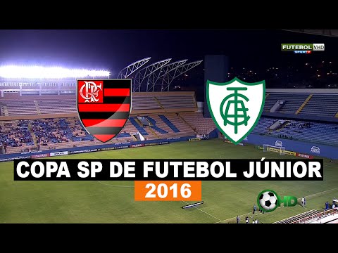 Gols - Flamengo 2 x 1 América-MG - Copa SP De Futebol Júnior - 22/01/2016 - Futebol HD