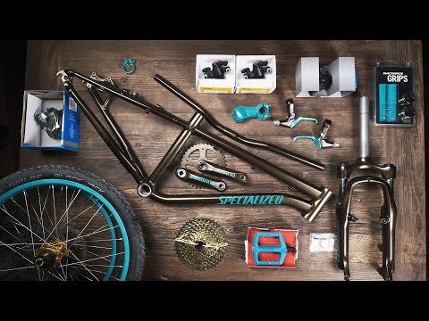 Restoring, Upgrading, Dream Building  My 7-Year Old's MTB