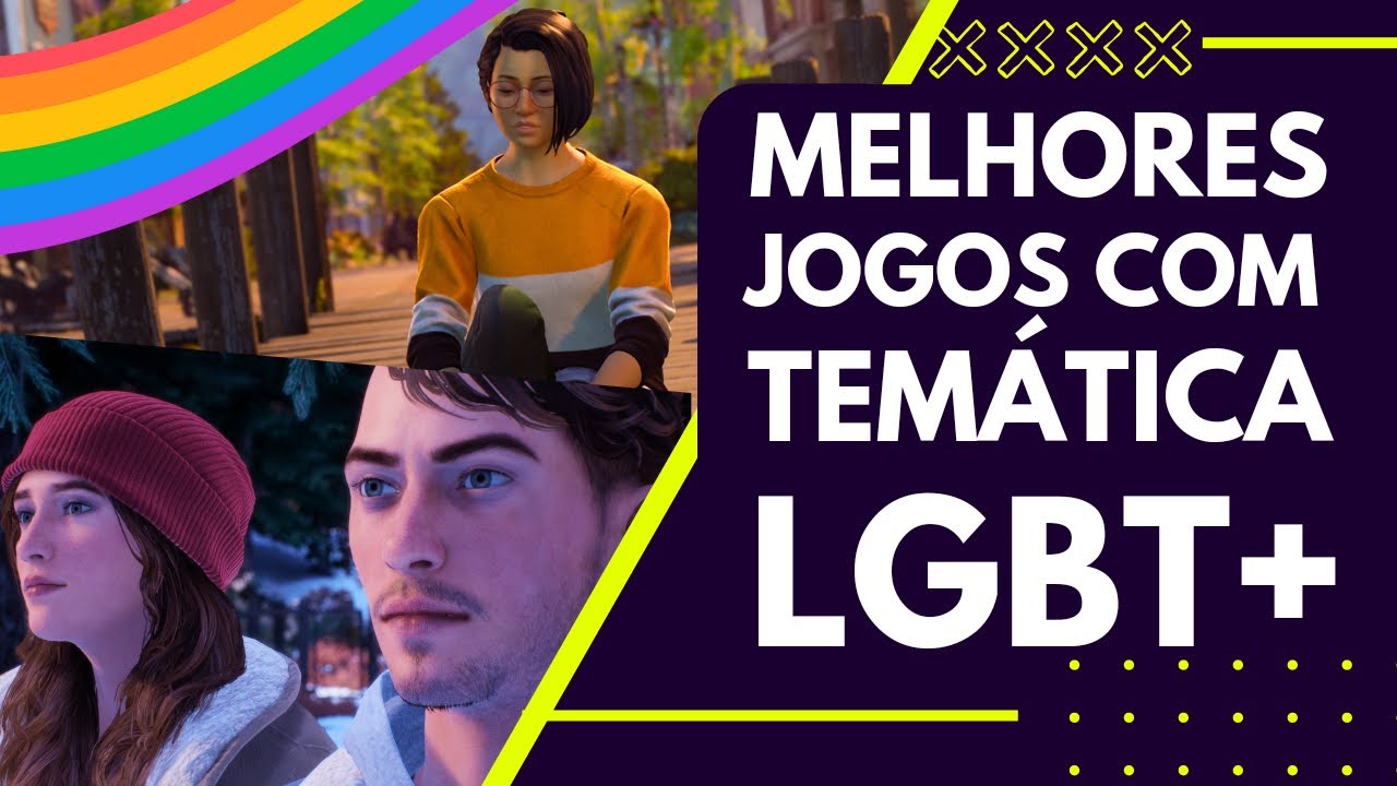 Os 10 MELHORES JOGOS LGBT+ para você JOGAR EM 2024