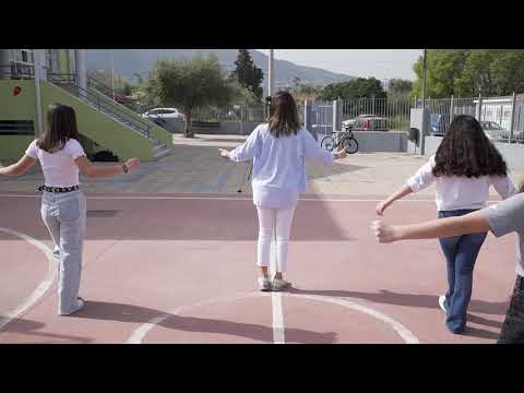 "Teaching and dancing greek sirtaki"