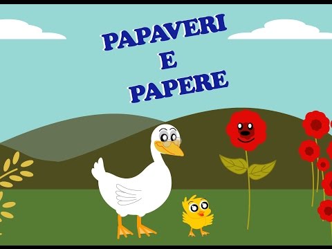 Papaveri e papere : Canzoni per bambini