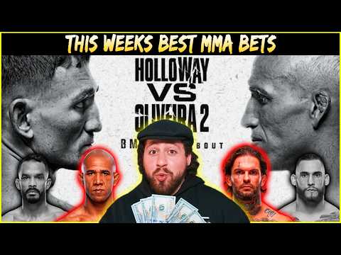 This Weeks Best MMA Bets - UFC 326 Betting Breakdown Holloway vs Oliveria 2 | Lock Of The Week