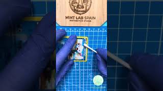 Restauración carta Pokemon Holográfica #pokemon #pokemoncards #pokemontcg #restoration