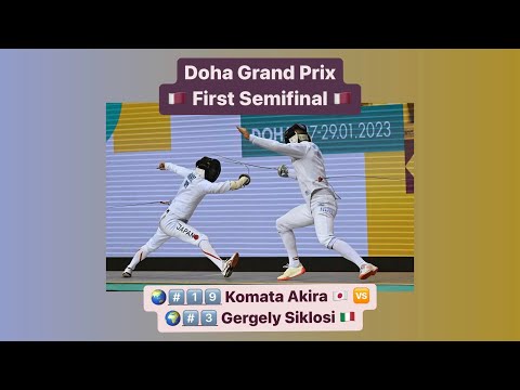 Doha Grand Prix 2023 SME - L4 - Komata Akira JPN v Gergely Siklosi HUN