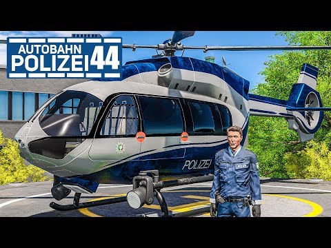 Polizeihubschrauber-Landeplatz freigeschaltet! AUTOBAHNPOLIZEI-SIMULATOR 2 #44 | Police Simulator 2