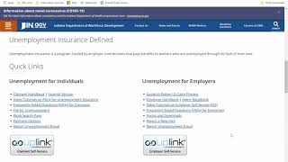 How to File for Unemployment Benefits (Indiana)